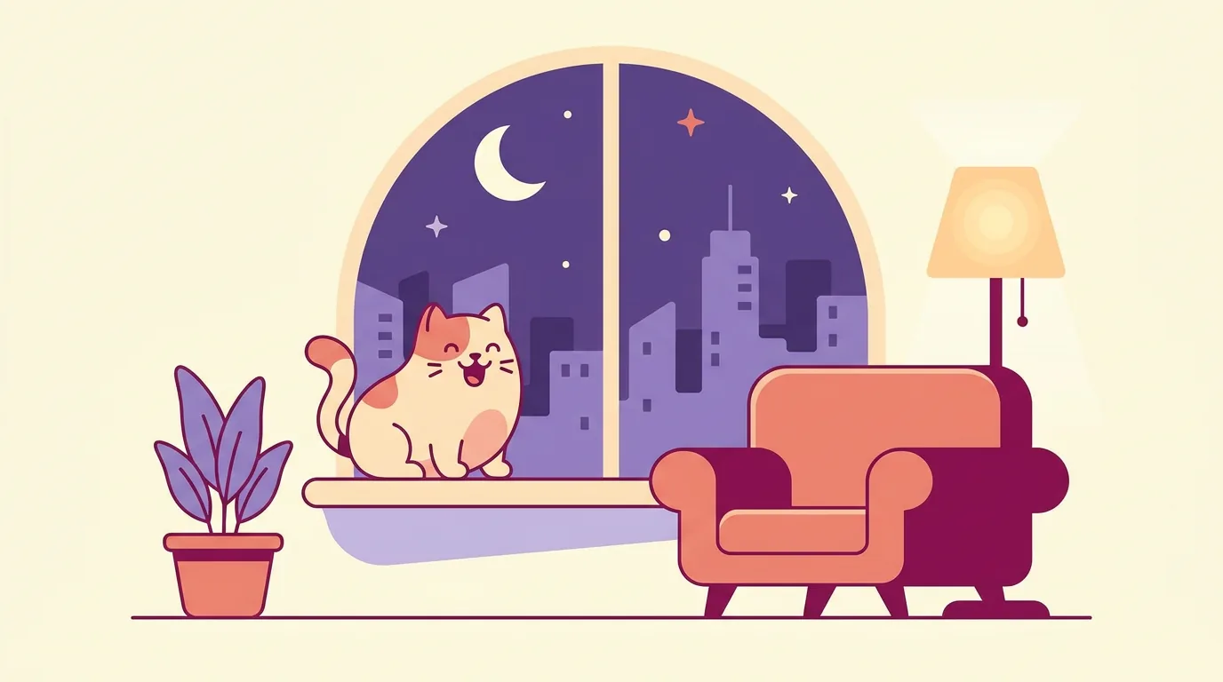 Why Does My Cat Meow at Night? Stop the 3am Concert