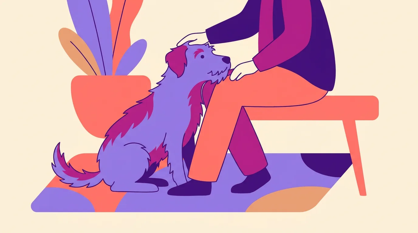 Why Does My Dog Lean on Me? The Quiet Way Dogs Say “I Love You”
