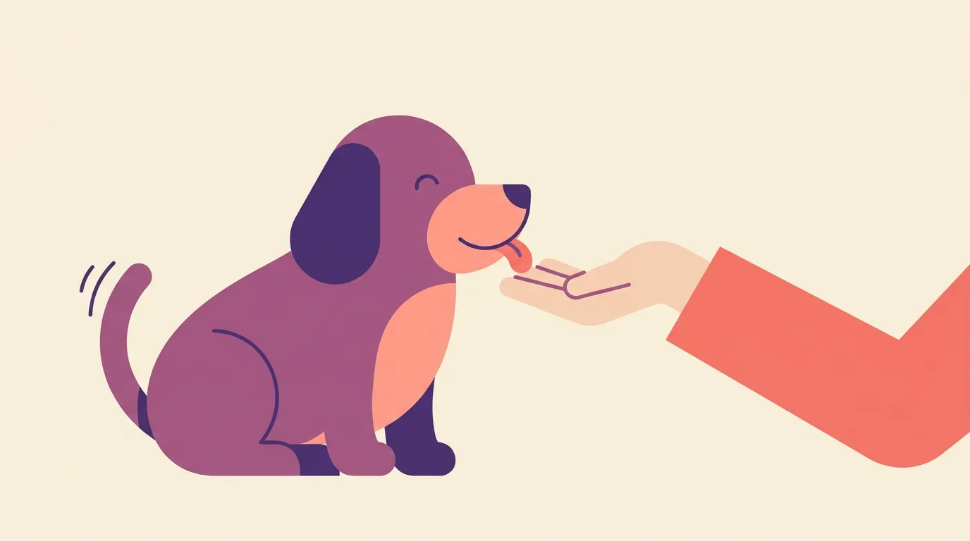 Why Does My Dog Lick My Hands? Love, Salt & Information