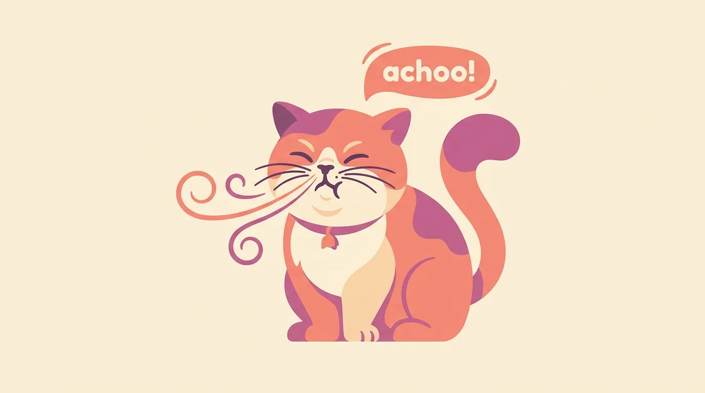 Why Is My Cat Sneezing? Harmless Tickle vs. Time to Call the Vet